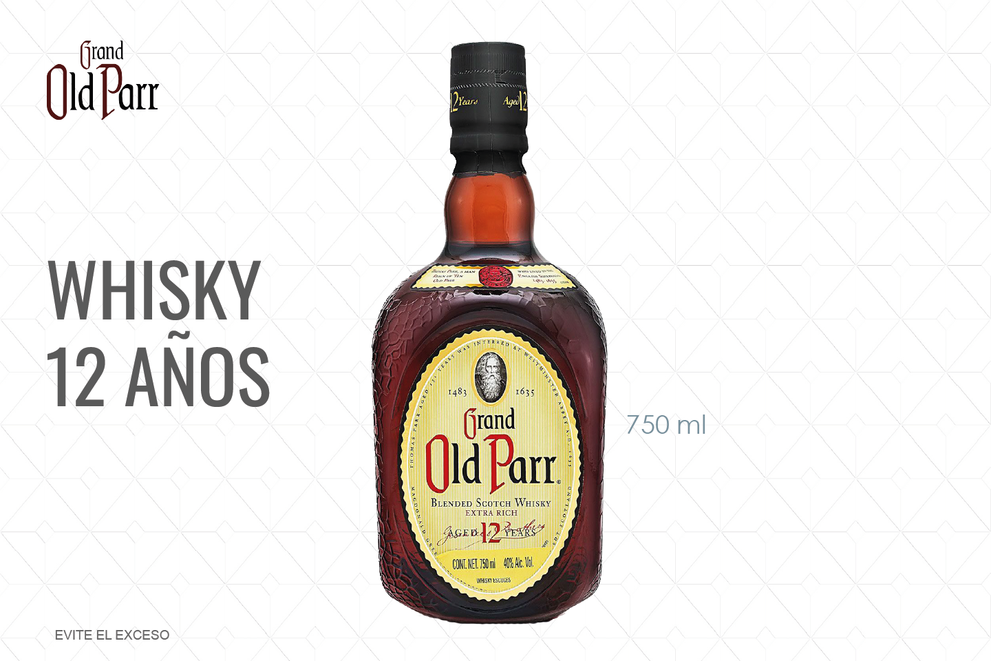 Grand Old Parr 12 años